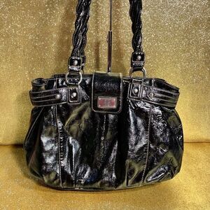 Large Black Shoulder Bag 